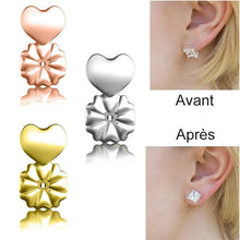 Charger l&#39;image dans la galerie, Boucle d&#39;Oreille Arrière - Un must pour toute percée beauté（4 PCs)